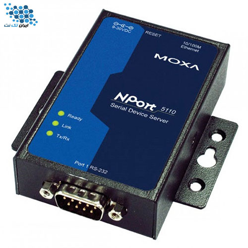 مبدل سریال به اترنت موگزا MOXA NPort 5110 — تصویر ۲
