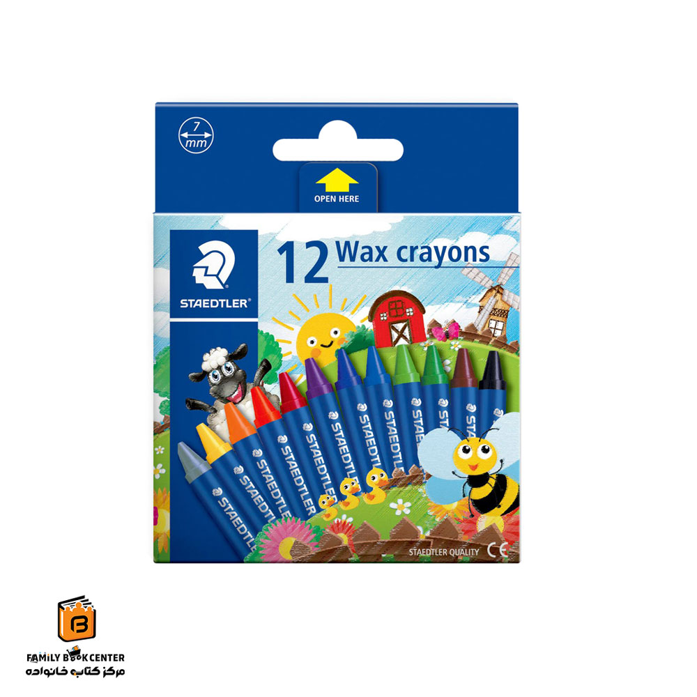پاستل 12 رنگ استدلر (STAEDTLER)