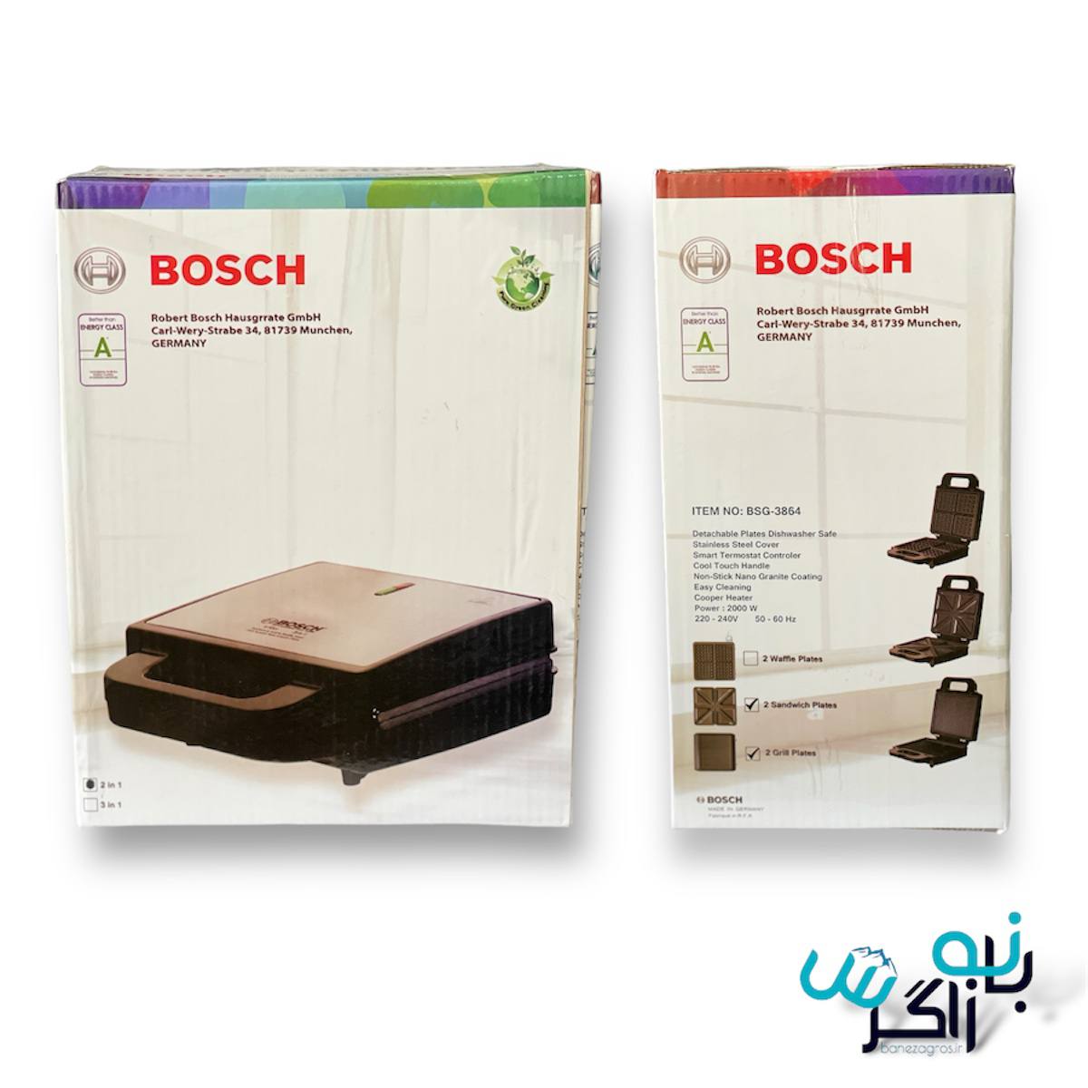 ساندویچ ساز بوش مدل BSG-3864 — تصویر ۴