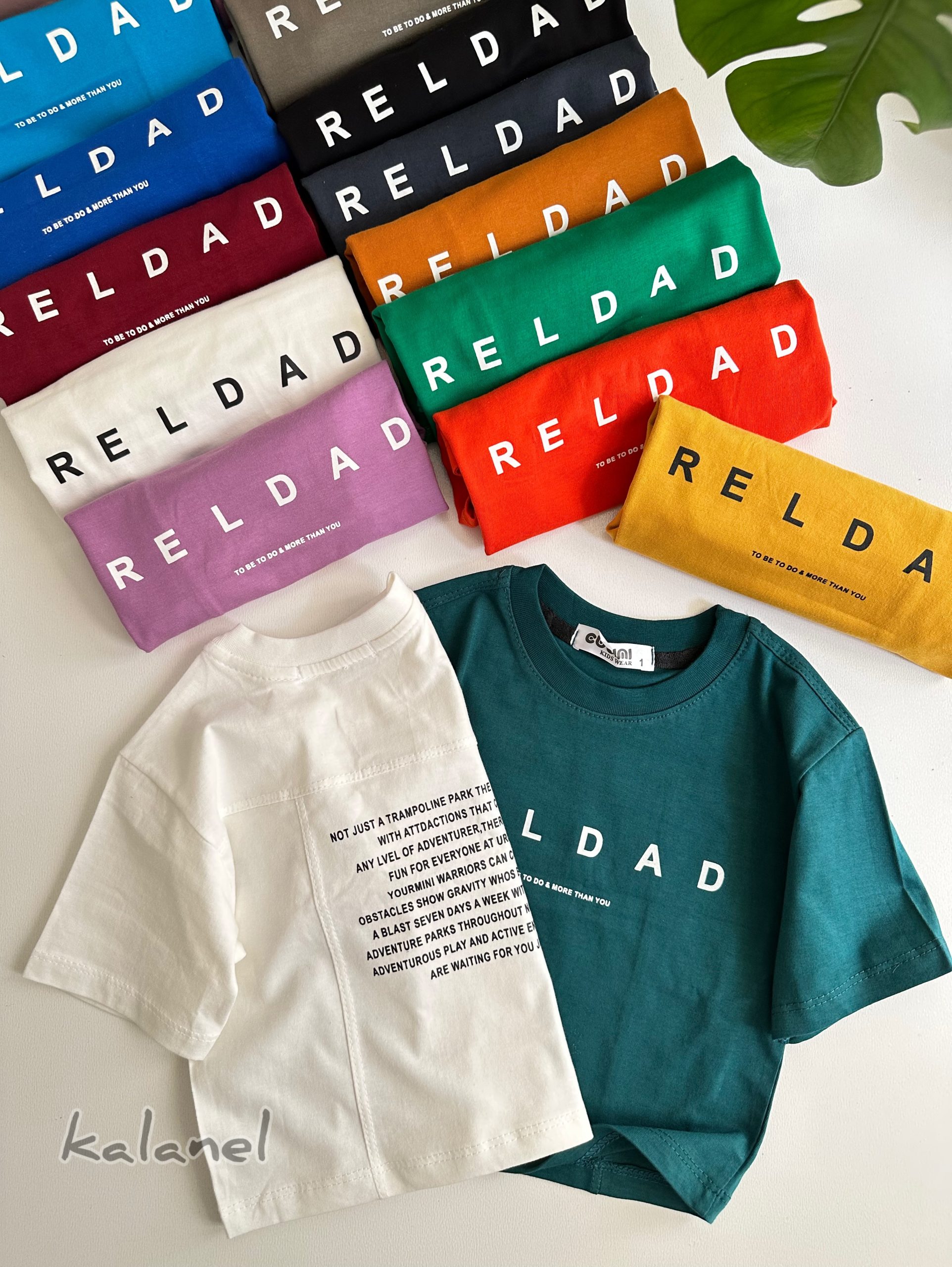 تیشرت باکسی RELDAD کودک و نوجوان