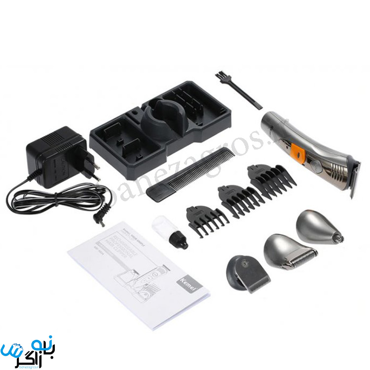 ماشین اصلاح سروصورت کیمی مدل KEMEI KM-580A — تصویر ۵