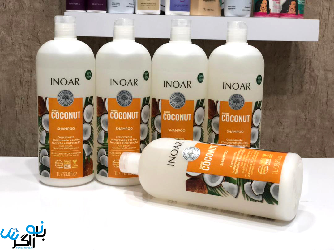 شامپو بدون سولفات اینوآر INOAR COCONUT97 — تصویر ۳