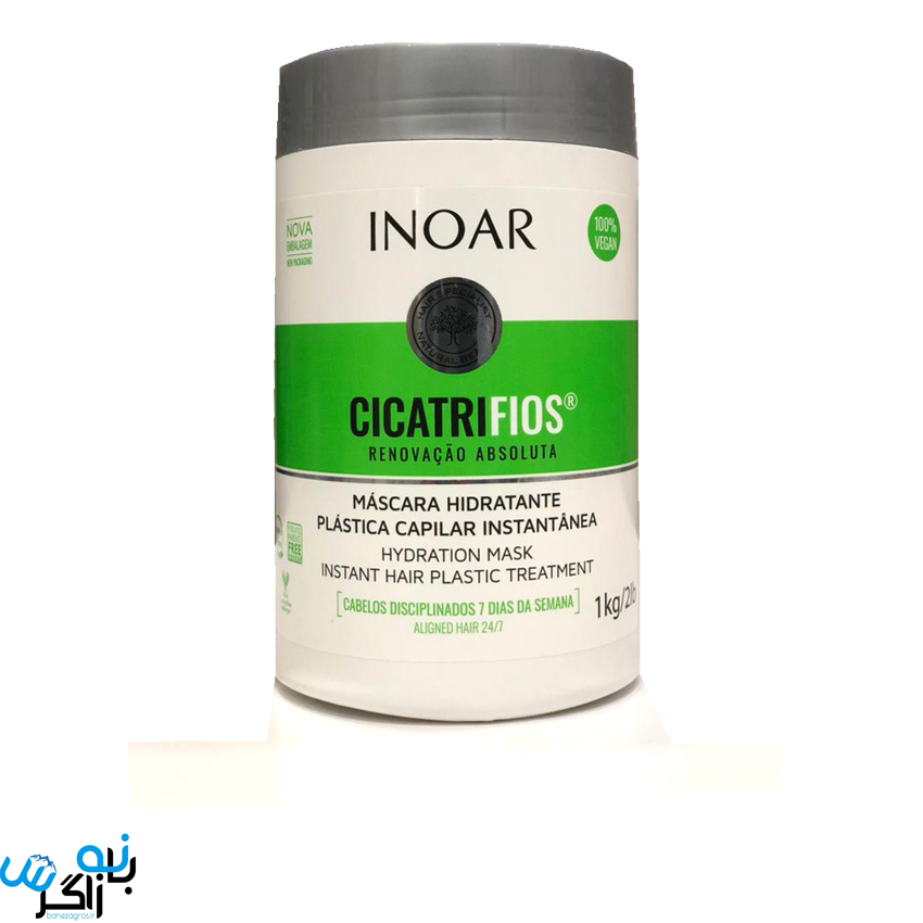 ماسک مو اینوآر INOAR CICATRIFIOS — تصویر ۲