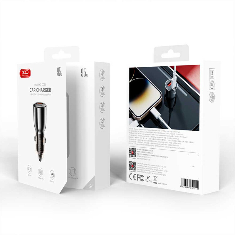 شارژر فندکی 65 وات ایکس او XO-CC58 — تصویر ۳