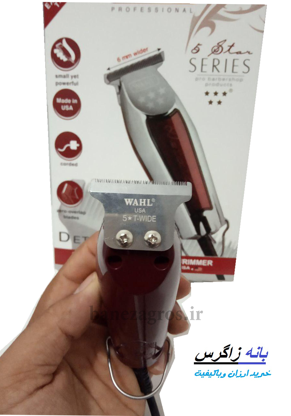 خط وال دیتیلر 5ستارهWAHL DETAILER — تصویر ۴