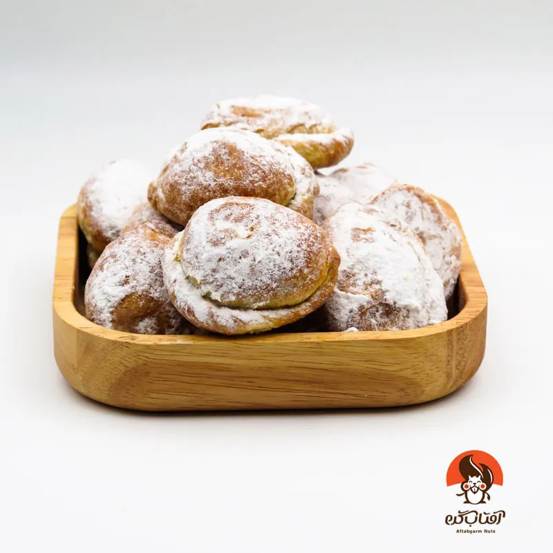 شیرینی قطاب آفتاب گرم