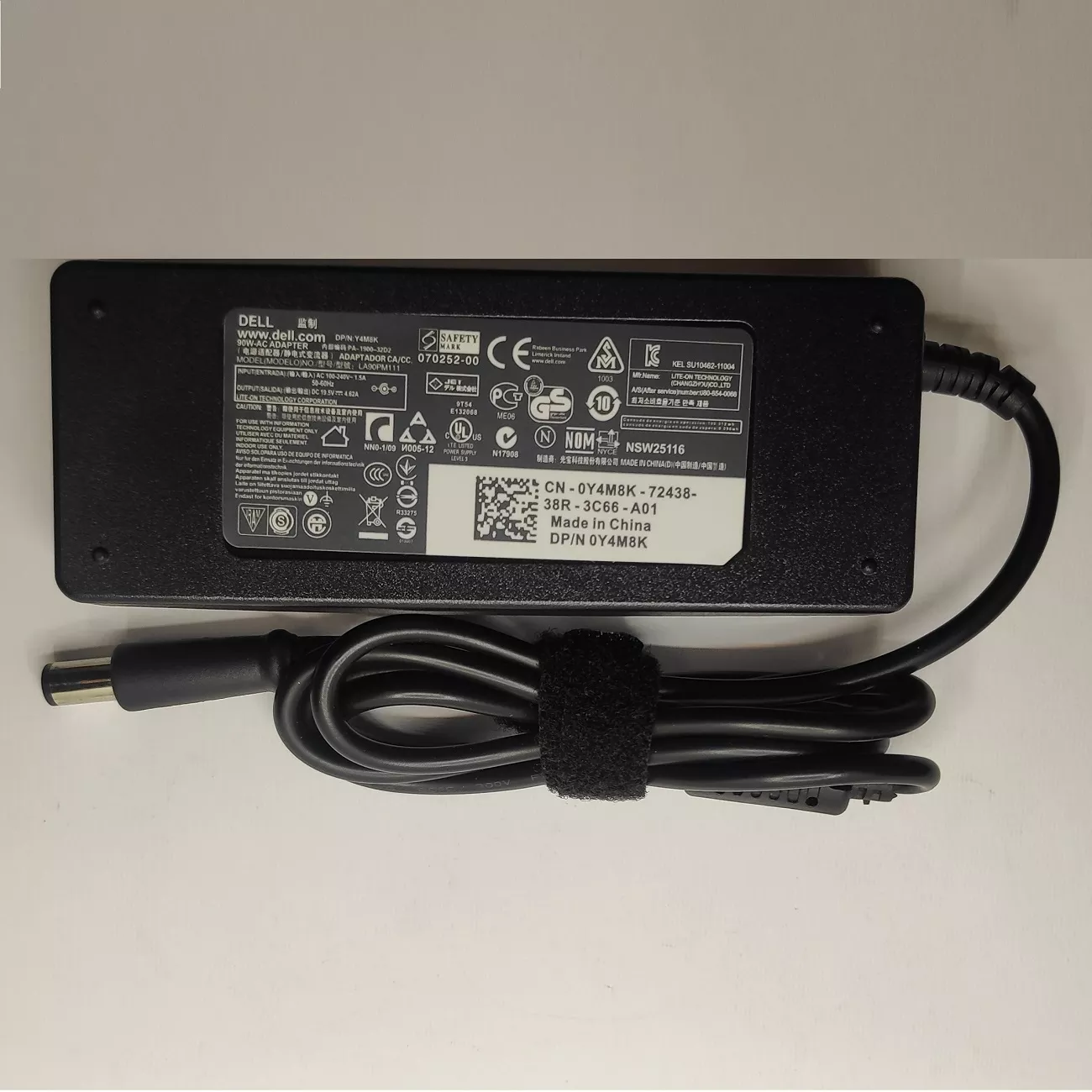 شارژر لپ تاپ Dell 19.5V 4.62A سوکت ریز — تصویر ۷