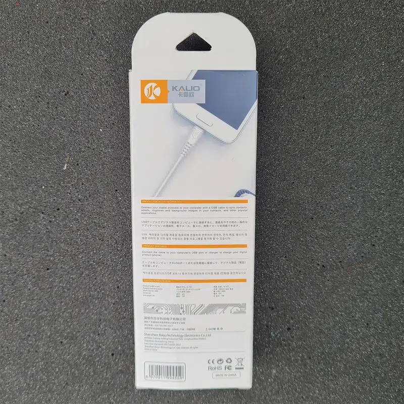 کابل تبدیل USB به USB-C کالیو مدل K-30T طول 1 متر — تصویر ۵