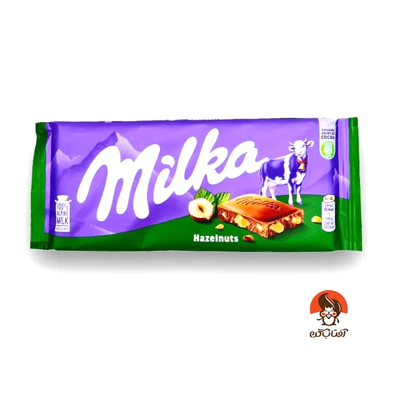 تابلت میلکا با فندق کامل