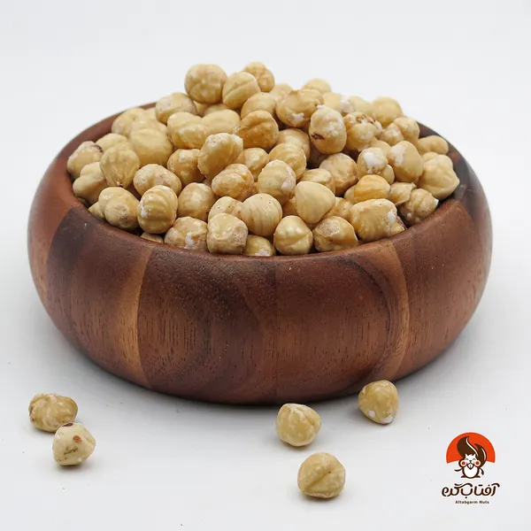 مغز فندق ترک برشته بی نمک