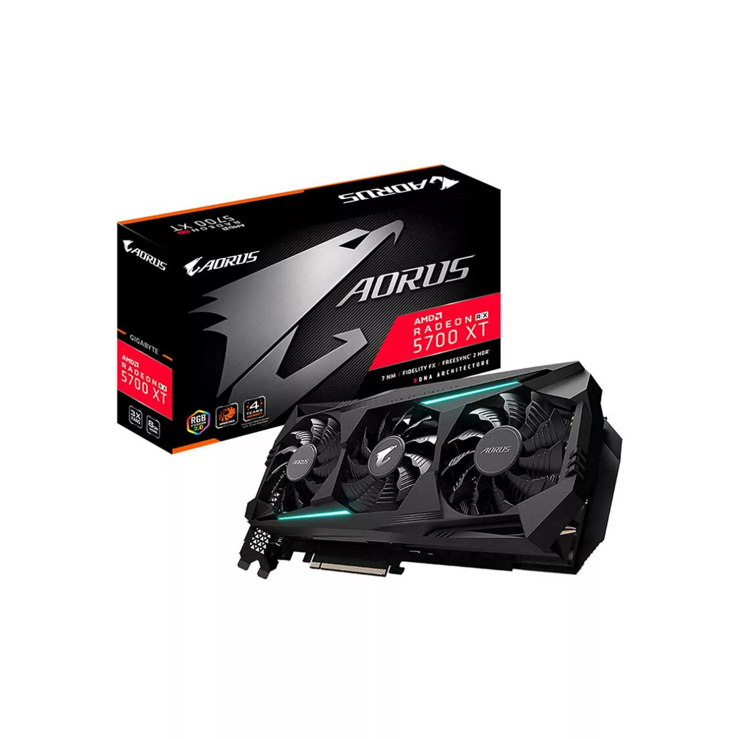 کارت گرافیک آئوروس Gigabyte Aorus Radeon RX 5700 XT 8G