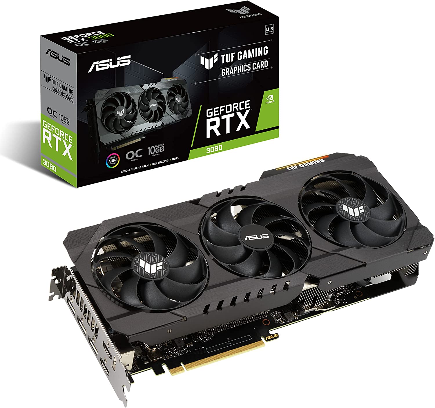 کارت گرافیک استوک ایسوس مدل TUF Gaming GeForce RTX 3080 12GB