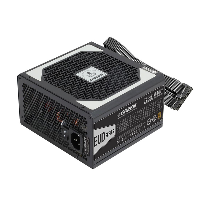 منبع تغذیه کامپیوتر گرین مدل GP580A-EUD — تصویر ۲