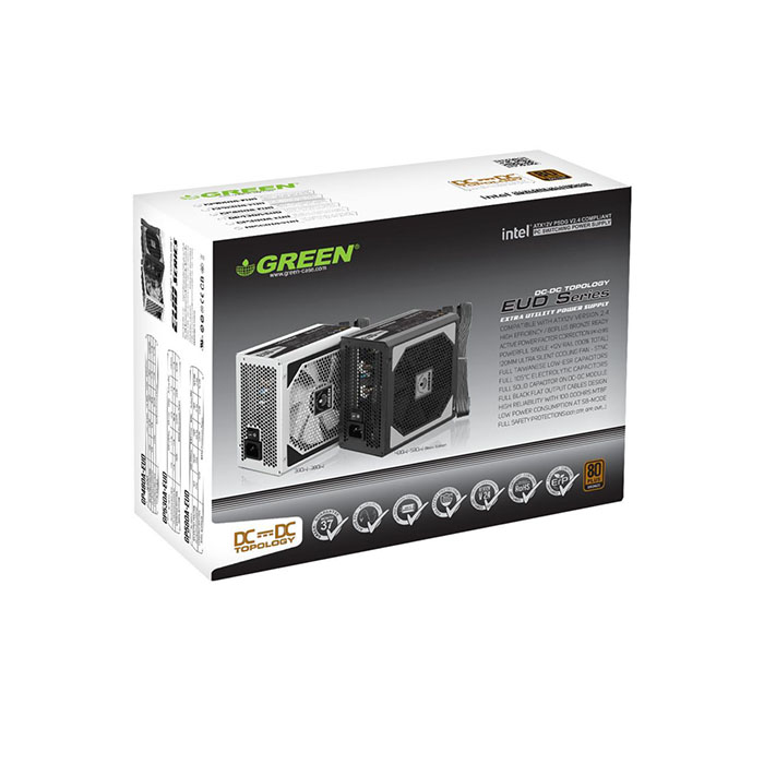 منبع تغذیه کامپیوتر گرین مدل GP580A-EUD — تصویر ۵