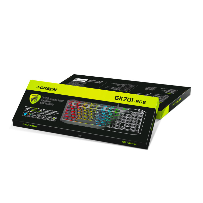 کیبورد مخصوص بازی گرین مدل GK701-RGB — تصویر ۶