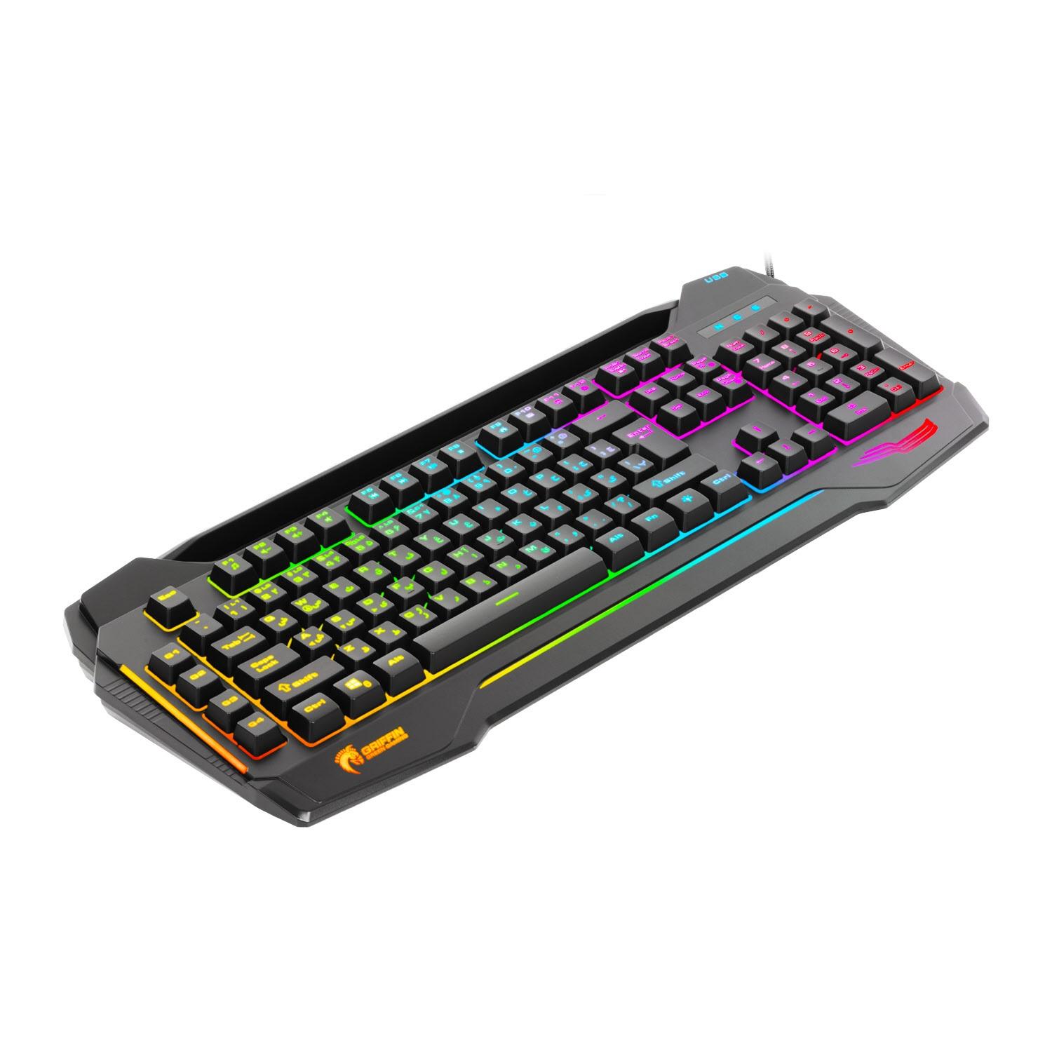 کیبورد مخصوص بازی گرین مدل GK701-RGB — تصویر ۴
