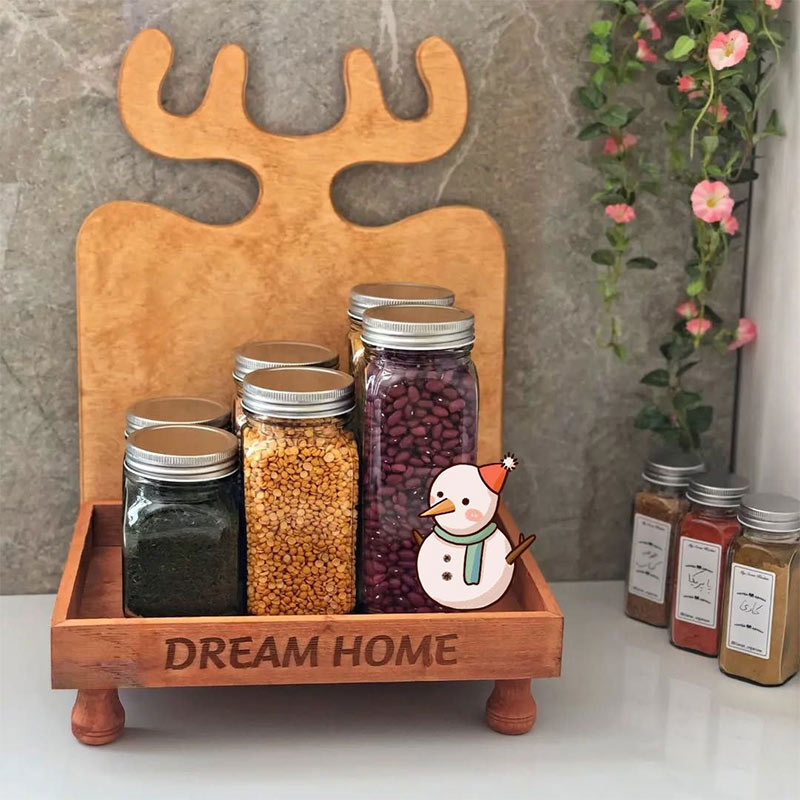 رایزر چوبی و استند جاادویه ای آشپزخانه (سایز متوسط) Dream Home — تصویر ۷