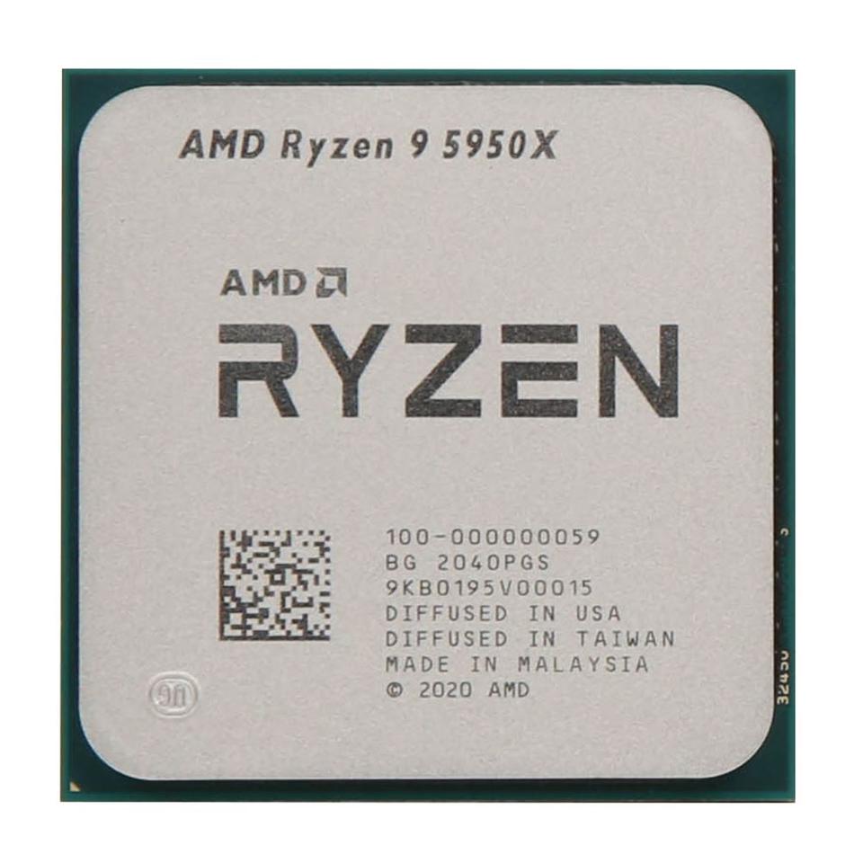 پردازنده مرکزی ای ام دی سری Ryzen 9 مدل 5950Xهمراه با جعبه