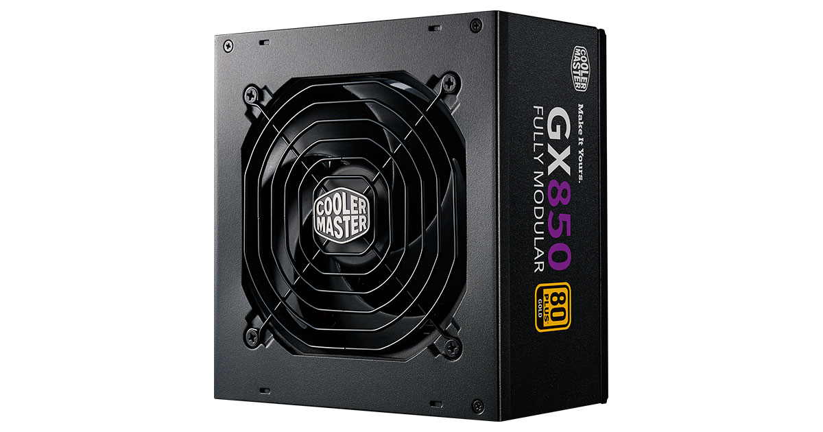 منبع تغذیه کامپیوتر کولر مستر مدل GX-850–FULL MODULAR — تصویر ۲