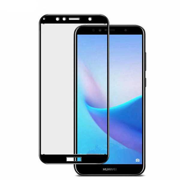 محافظ صفحه نمایش شیشه ای full cover Huawei Y7 2018