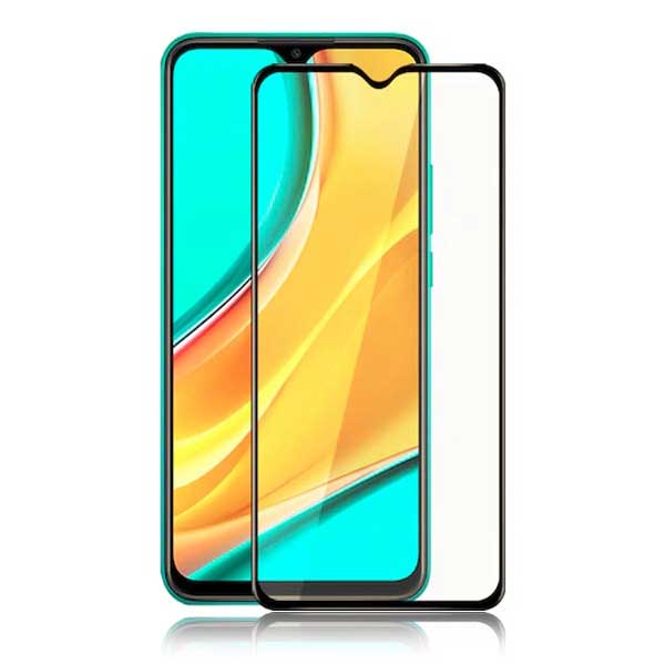محافظ صفحه نمایش سرامیکی براق full cover Xiaomi redmi 9