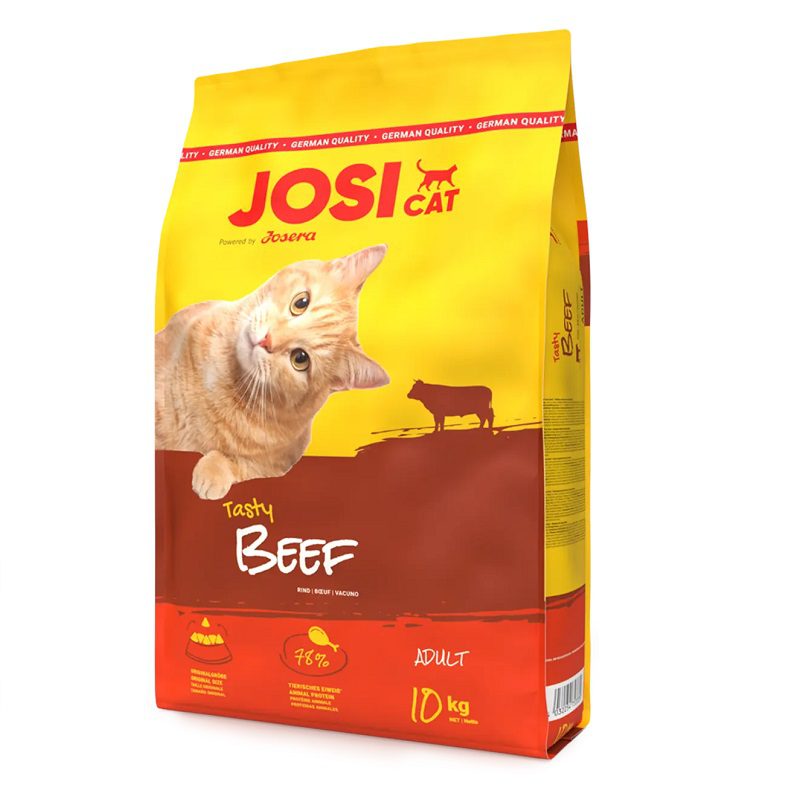 غذای خشک گربه جوسرا مدل JosiCat Beef وزن 10 کیلوگرم