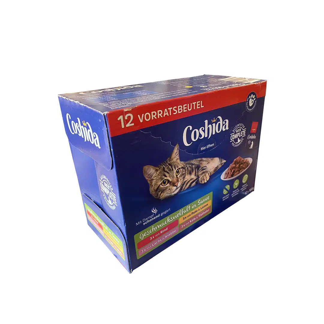 پوچ گربه کوشیدا در 4 طعم بسته 12 عددی — تصویر ۲