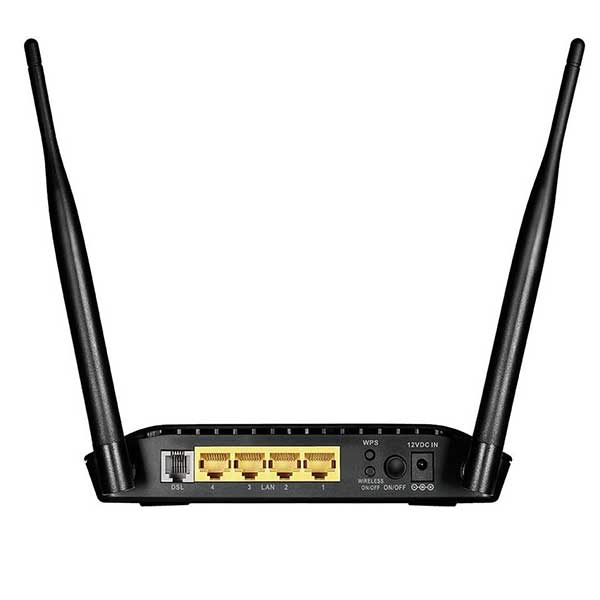 مودم روتر ADSL2 Plus بی‌ سیم N300 دی-لینک مدل DSL-2740U — تصویر ۳