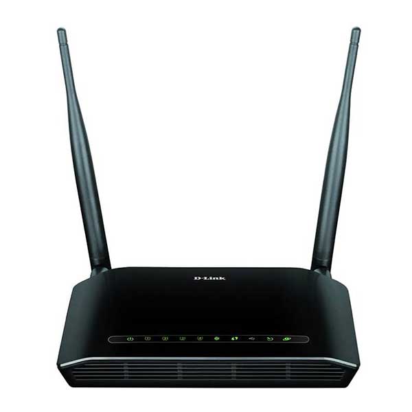 مودم روتر ADSL2 Plus بی‌ سیم N300 دی-لینک مدل DSL-2740U — تصویر ۲