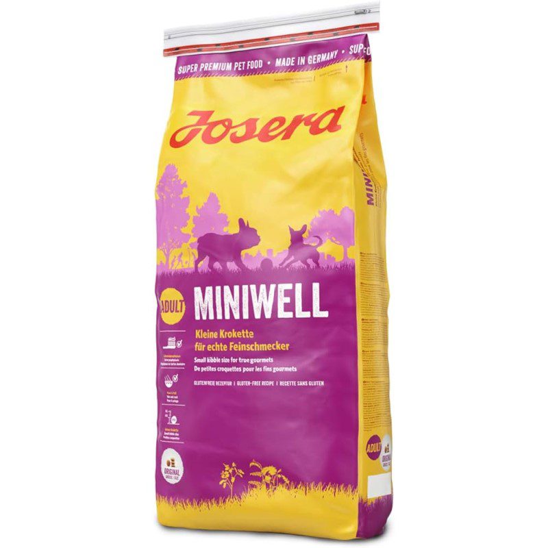 غذای خشک سگ بالغ نژاد کوچک جوسرا مدل Mini Well وزن 10 کیلوگرم