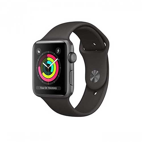 ساعت هوشمند اپل واچ سری ۳ مدل ۳۸mm Space Gray Aluminum Case