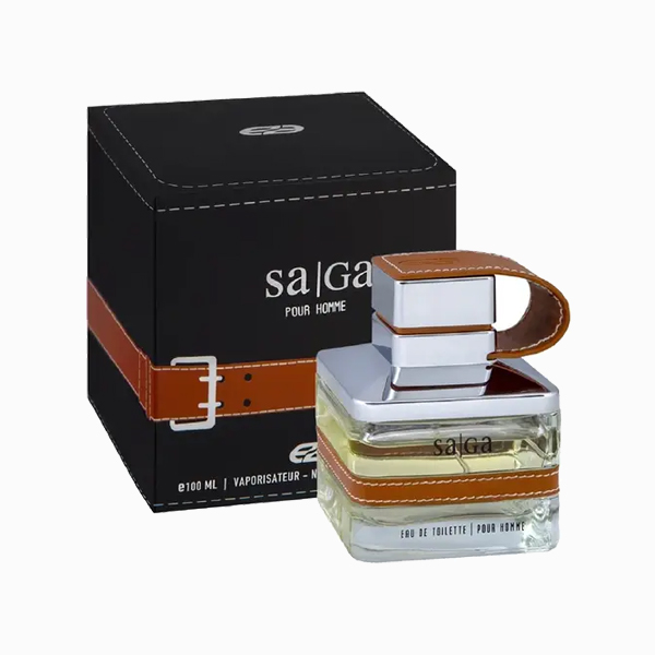 ادکلن ساگا قهوه ای شرکت عمادآرا(آمپر) 100 میل Emper Saga — تصویر ۵