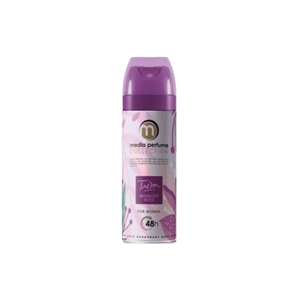 اسپری خوشبو کننده بدن زنانه مدیا مدل midnight rose حجم 200 میلی لیتر — تصویر ۲