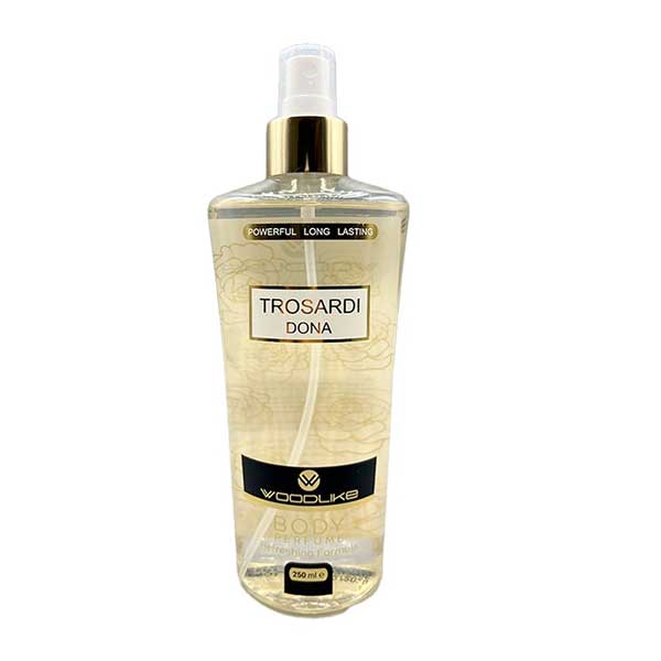 بادی اسپلش وودلایک رایحه تروساردی دونا Woodlike TROSARDI DONA