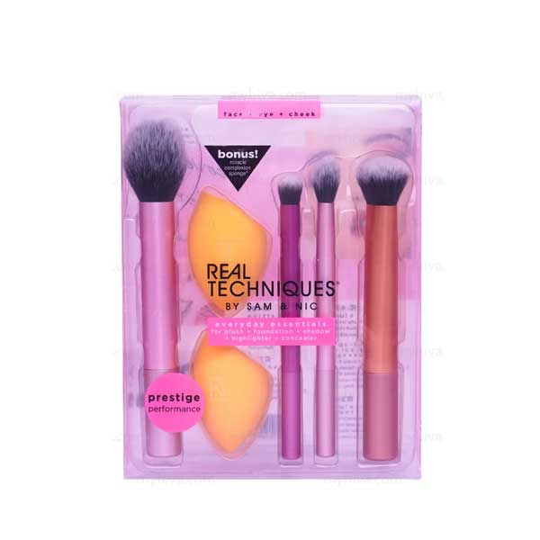 ست براش ریل تکنیک دو پد مدل Everyday Essentials Brush Set
