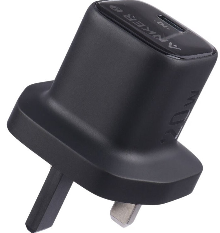 شارژر دیواری انکر مدل A2699 ظرفیت ۲۰ وات با پورت USB-C