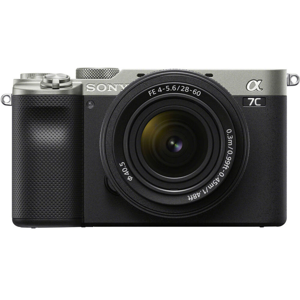 دوربین بدون آینه سونی Sony a7C Mirrorless Camera with 28-60mm Lens Silver