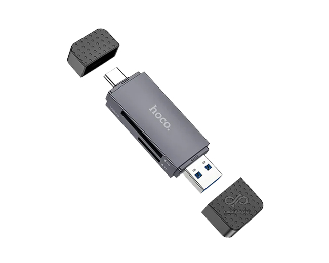 کارت خوان 2in1 هوکو مدل HB45 / USB 3.0