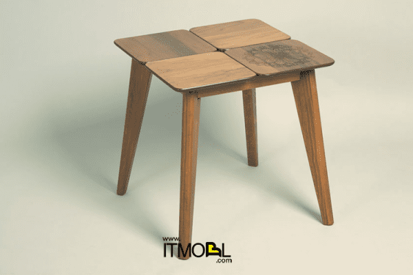 میز عسلی 4 تکه پازل مدل ST1