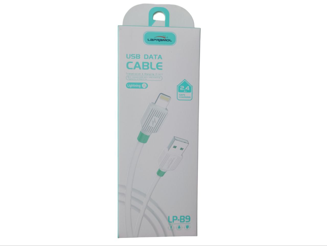 کابل شارژ آیفون LAPRAMOL مدل LP-B9