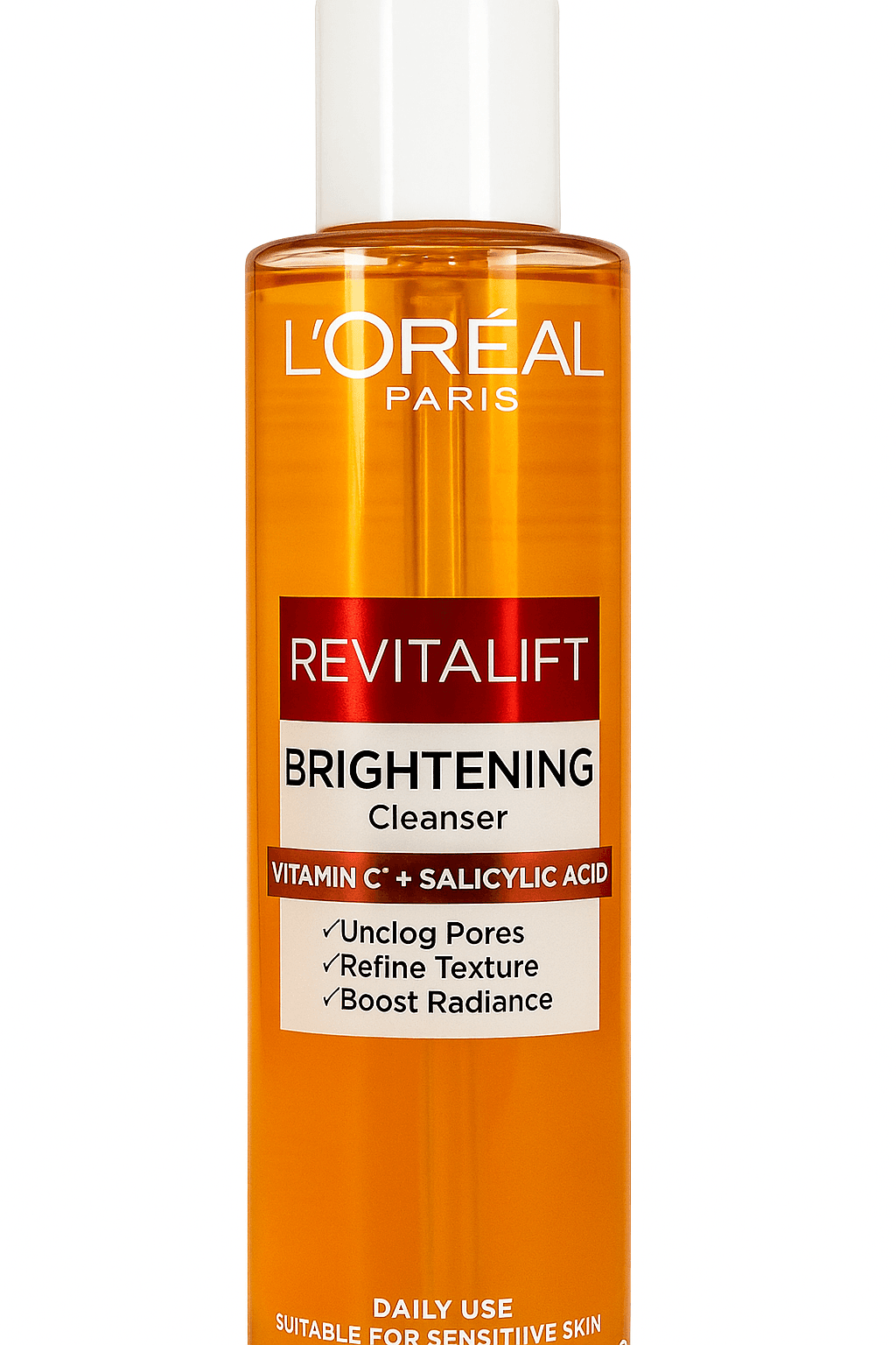 ژل شستشوی روشن‌کننده لورال L’Oréal Paris Revitalift Brightening Cleanser
