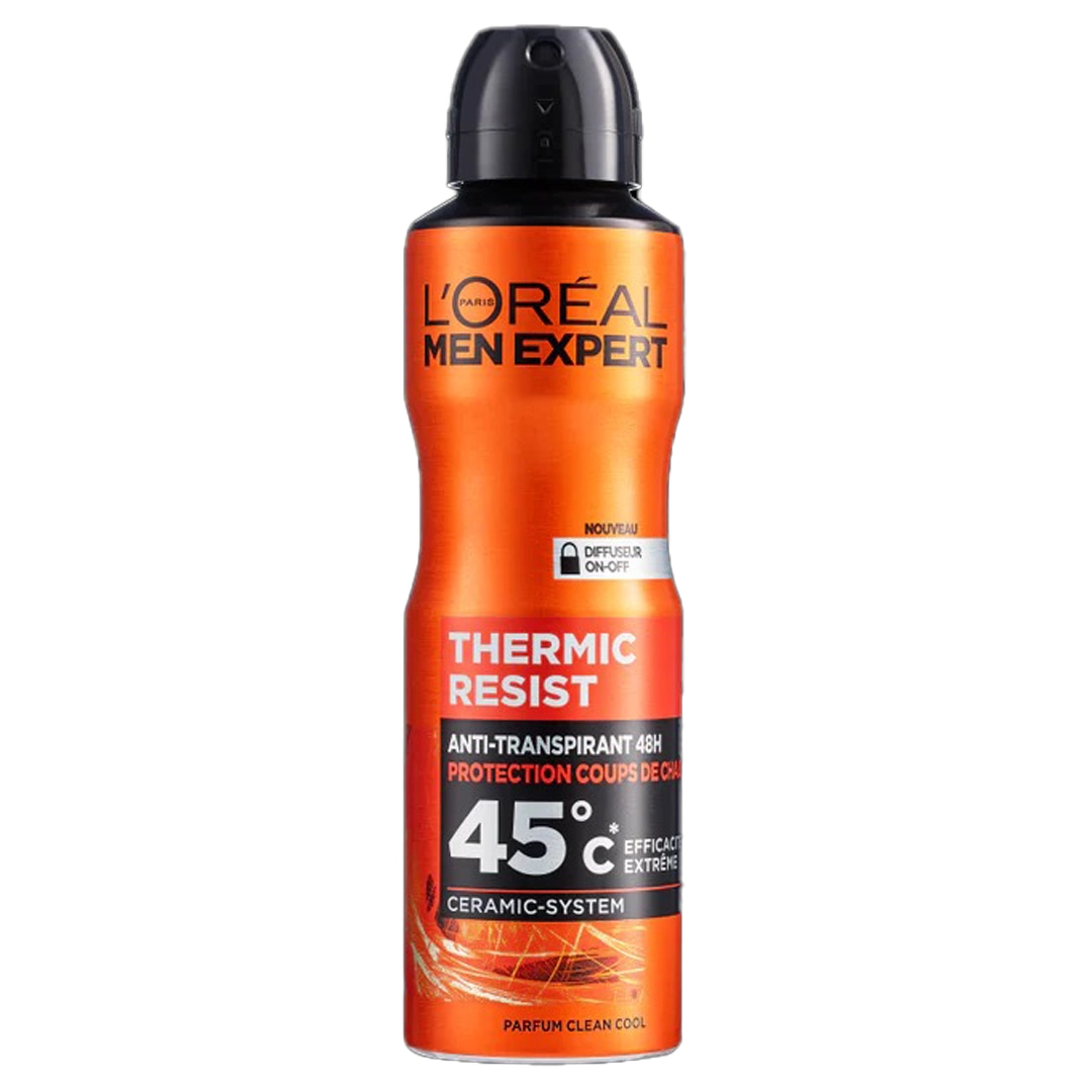 اسپری ضد تعریق مردانه لورآل مدل Thermic Resistحجم 150 میل - پاکینو