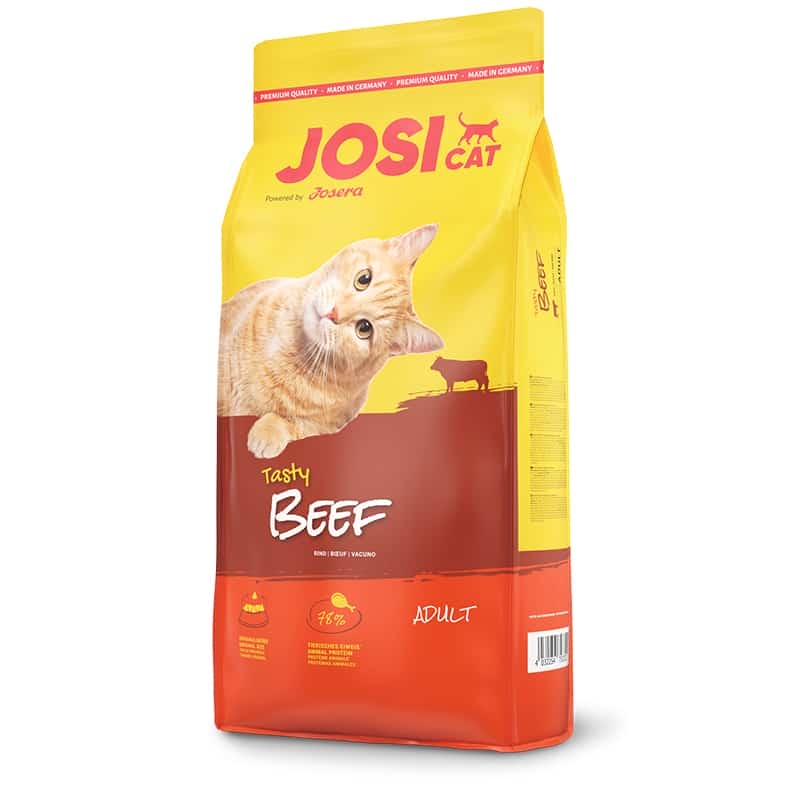 غذای خشک گربه بالغ جوسرا طعم گوشت Beef فله وزن 1 کیلوگرم