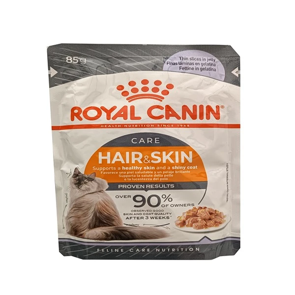 غذای پوچ گربه رویال کنین مدل هیر اند اسکین Hair & Skin وزن 85 گرم — تصویر ۷