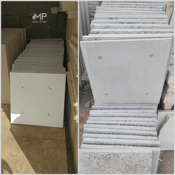 بتن اکسپوز چهار سوراخ (بولت دار-پانچ) ابعاد 50×50 — تصویر ۸