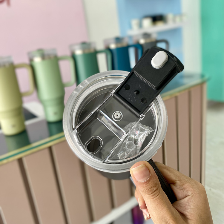 تامبلر تایسو تراول ماگ دسته دار 1200 میل — تصویر ۷