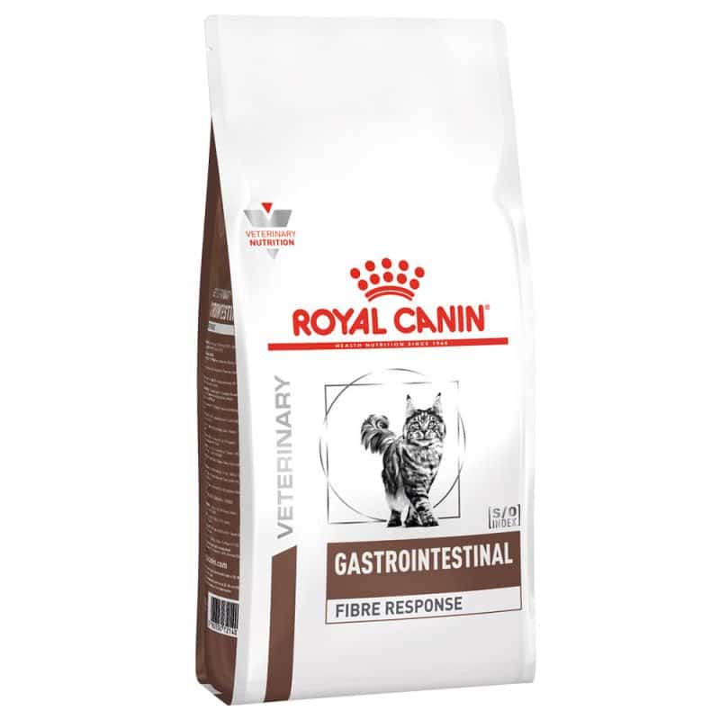غذای گربه رویال کنین مدل گاسترو فیبر GastroIntestinal Fiber Response وزن 2 کیلوگرم