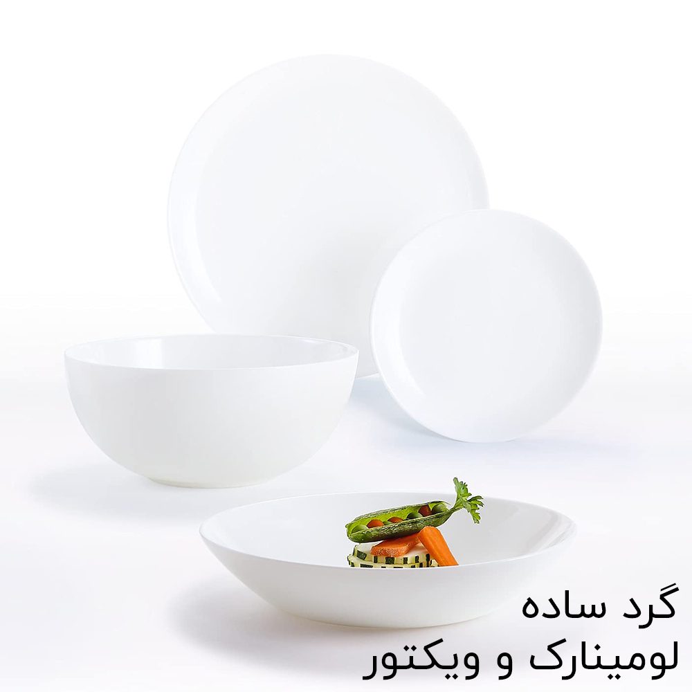 سرویس غذاخوری آرکوپال 26 پارچه مدل کد 12 نسکافه طلا — تصویر ۶