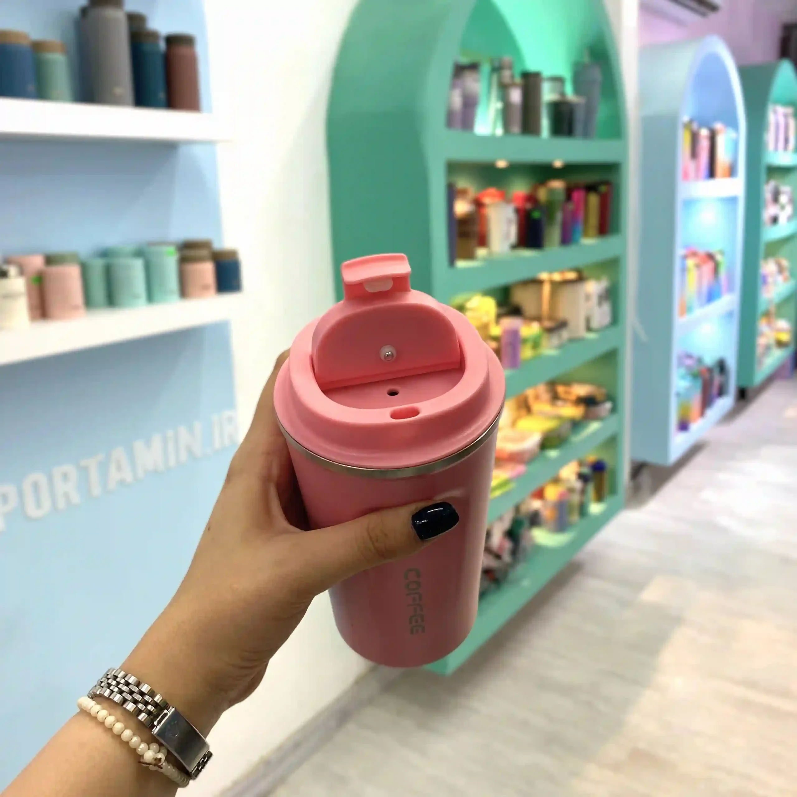 تراولماگ coffee کلاسیک با دماسنج هوشمند — تصویر ۶