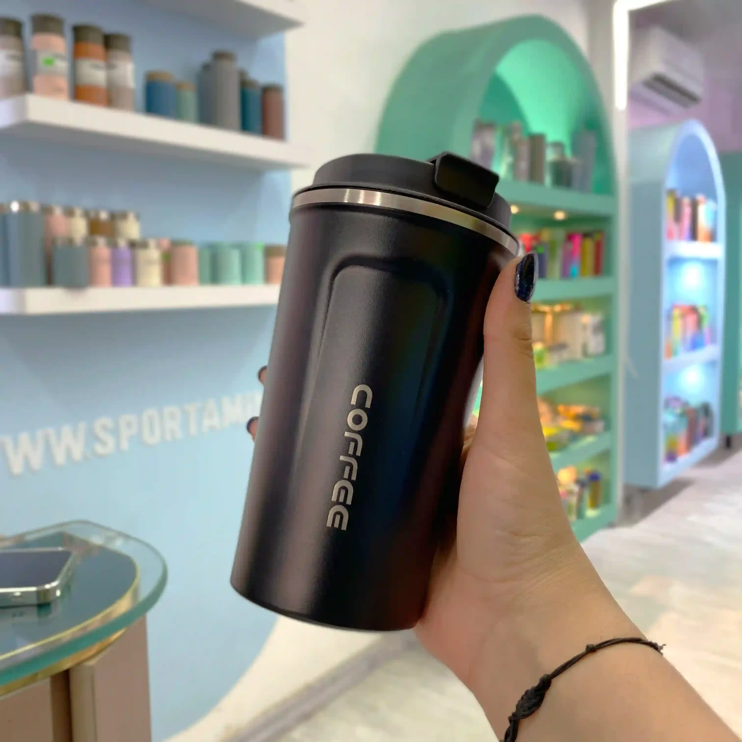 تراولماگ coffee کلاسیک با دماسنج هوشمند — تصویر ۵